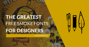 smoke font