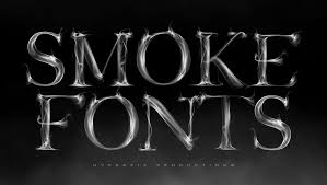 smoke font