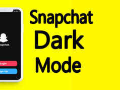 how to get dark mode on snapchat