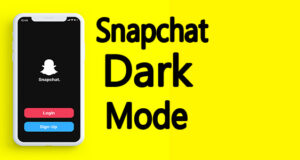 how to get dark mode on snapchat