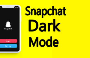 how to get dark mode on snapchat