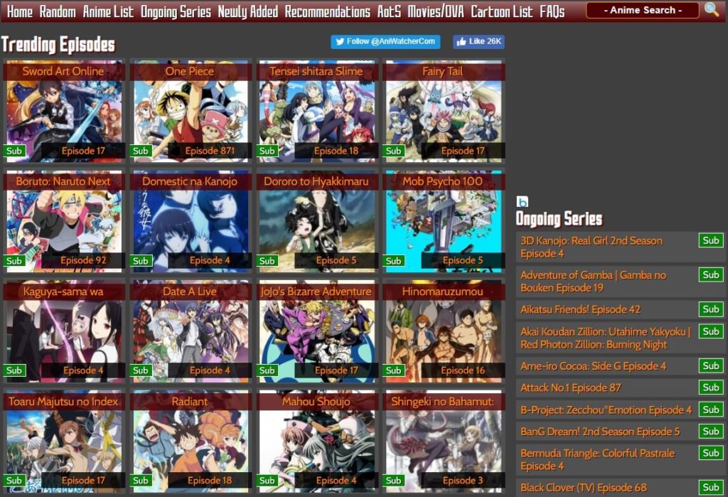 KissAnime Alternatives