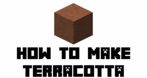 how to make terracotta in minecraft