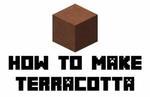 how to make terracotta in minecraft