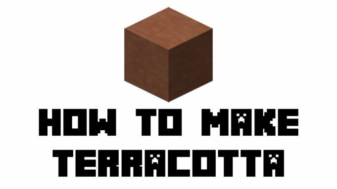 how to make terracotta in minecraft