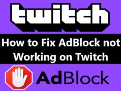 adblock not working on twitch