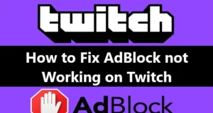 adblock not working on twitch