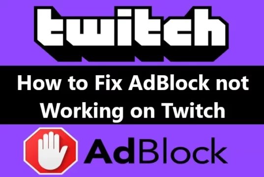 adblock not working on twitch