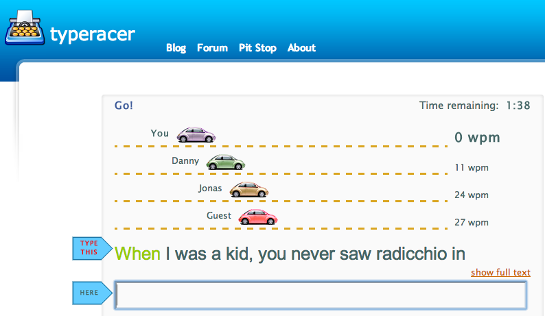 Typeracer