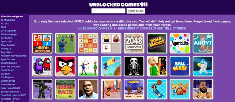 Unblocked games 911