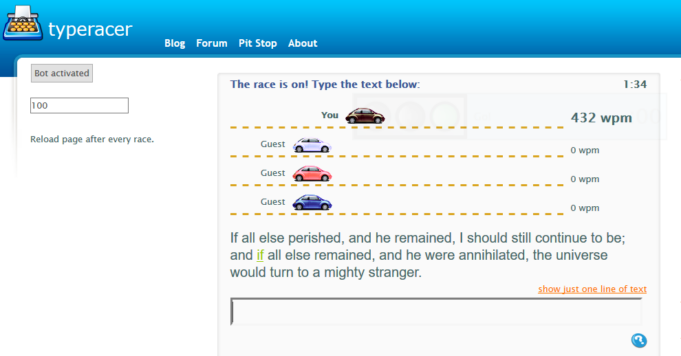 TypeRacer